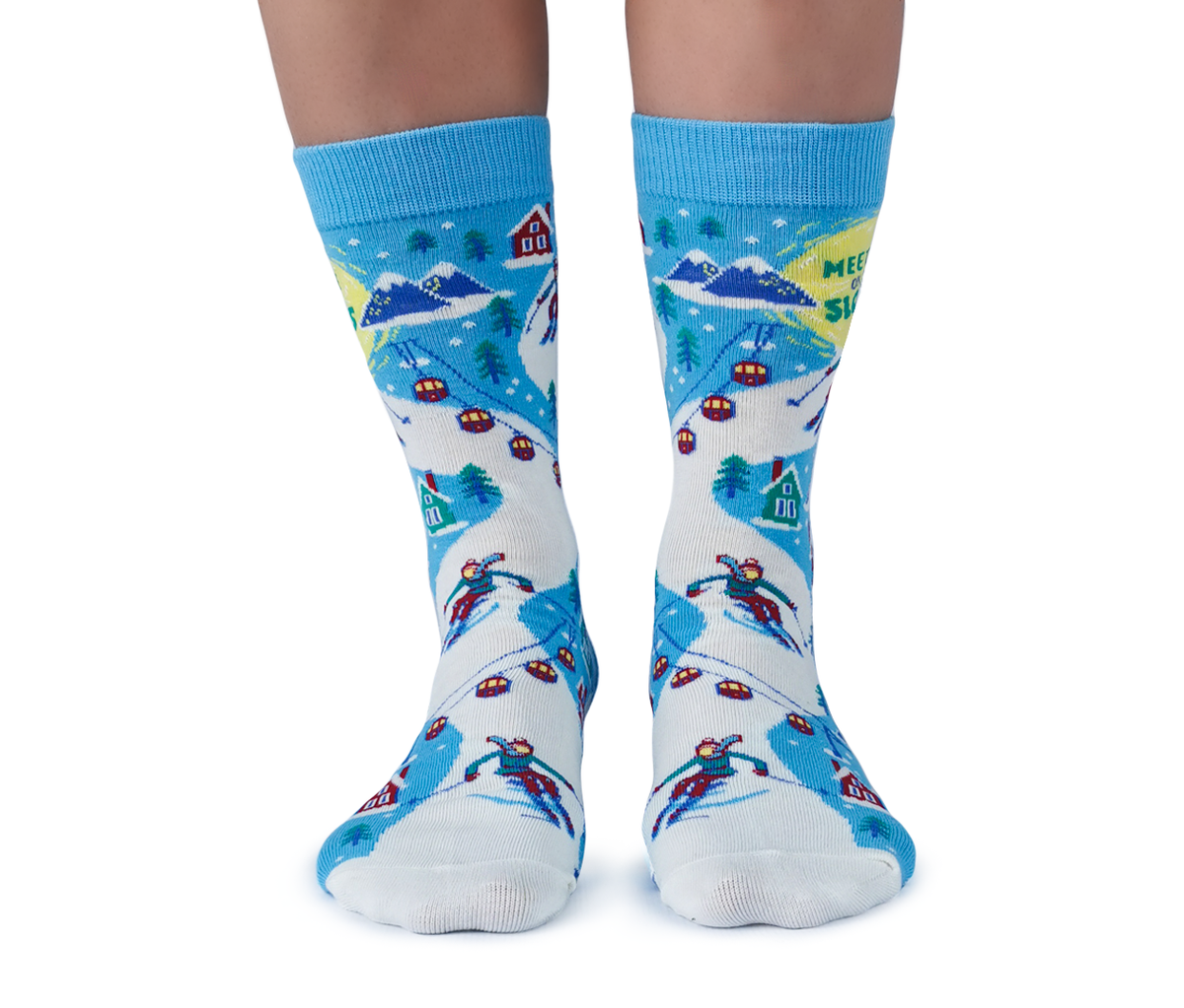 Fun Ski Socks for Women Uptown Sox