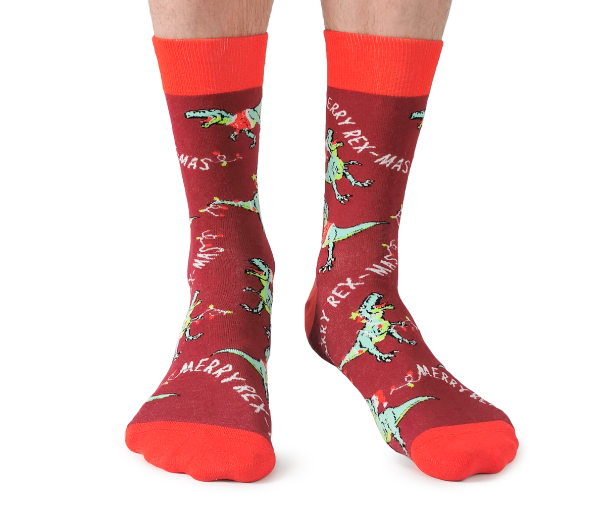 Mens wool clearance christmas socks