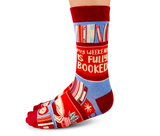 Women's Fun Novelty Book Socks - Uptown Sox