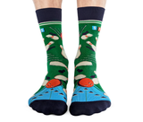 BOWLING FUNNY PATTERN SOCKS MEN UPTOWN SOX