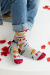 CANADA EH CANADIAN NOVELTY MEN'S CREW SOCKS - UPTOWN 