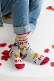 CANADA EH CANADIAN NOVELTY MEN'S CREW SOCKS - UPTOWN 