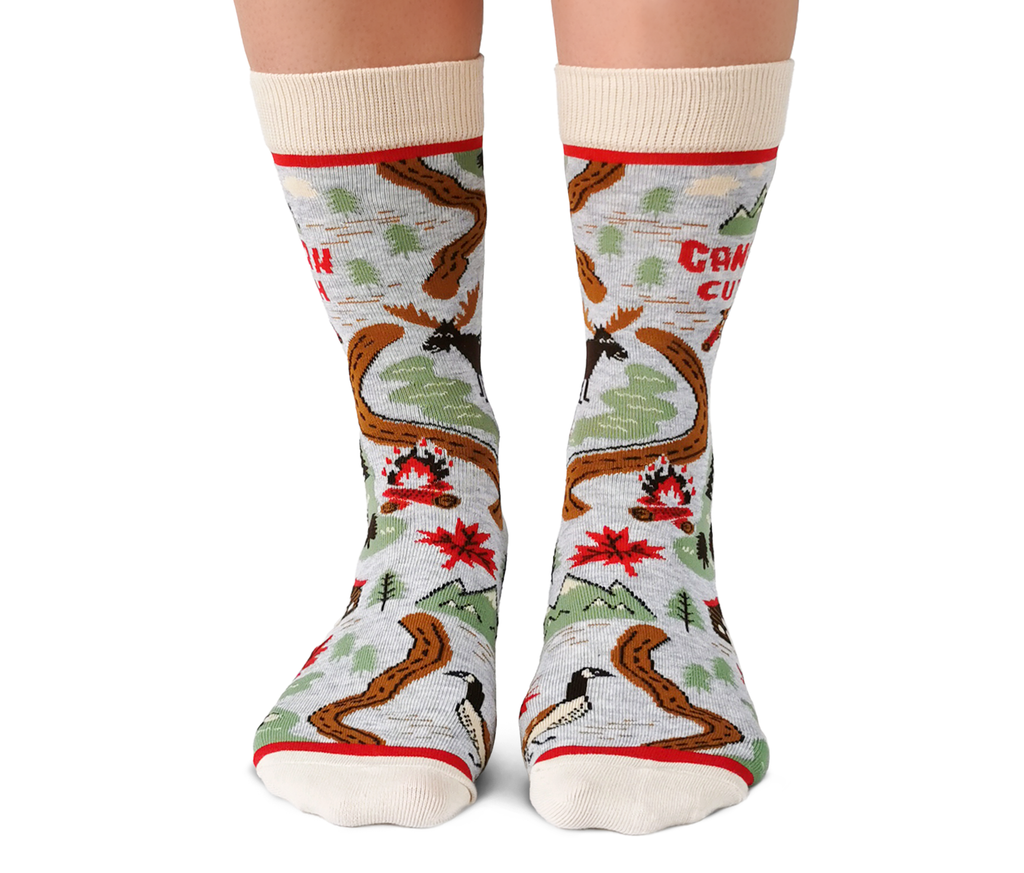 Cute Canadian Socks for Women - Uptown Sox