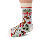 Cute Canadian Novelty Women's Socks - Uptown Sox