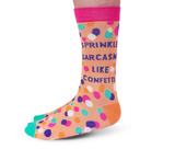 Sprinkle Sarcasm Women's Crew Socks - Uptown Sox