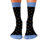 Fun and classy men's polka dot socks - Uptown Sox