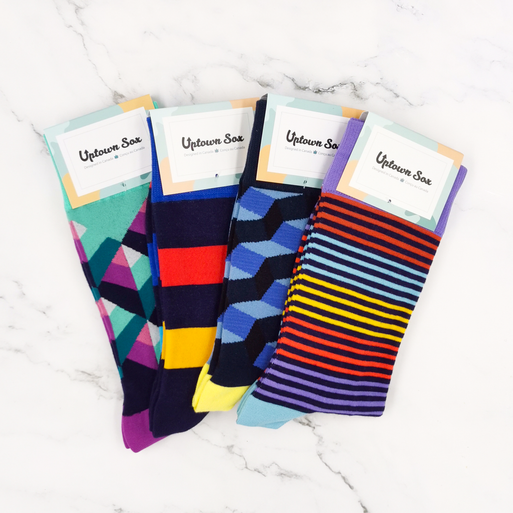 Colour Pop Sock Bundle - For Him – Uptown Sox