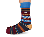 Favourite Grandpa - Mens Crew Socks - Uptown Sox