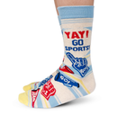 Yay! Go Sports Women's Novelty Socks - Uptown Sox