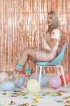 WOMEN'S CUTE HAPPY BIRTHDAYSOCKS - UPTOWN SOX