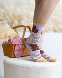 WOMEN'S CUTE HIGHLAND COW SOCKS - UPTOWN SOX