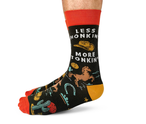 Funny Country Cowbow Socks - Uptown Sox