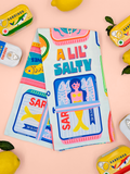 CUTE COLOURFUL DISH KITCHEN TOWEL MERMAID SARDINE CAN UPTOWN SOX