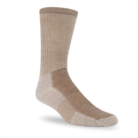 MADE IN CANADAWOMENS MERINO WOOL OAT BEIGE SOCKS