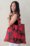 Maple Leaf Canada Pattern Foldable Packable Tote Bag