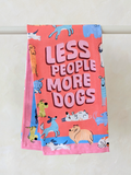 FUNNY DOGS KITCHEN DISH TOWEL PATTERN UPTOWN SOX