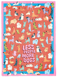 FUNNY DOGS KITCHEN DISH TOWEL PATTERN UPTOWN SOX