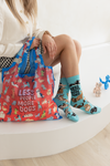 WOMEN'S FUNNY MORE DOGS SOCKS - UPTOWN SOX