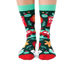 Christmas Naughty List Novelty Women's Socks - Uptown Sox