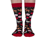 WOMEN'S CANADIAN THEMED FUNNY SORRY SOCKS - UPTOWN SOX
