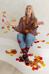 WOMEN'S CANADIAN THEMED FUNNY SORRY SOCKS - UPTOWN SOX