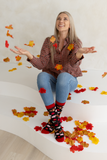 WOMEN'S CANADIAN THEMED FUNNY SORRY SOCKS - UPTOWN SOX