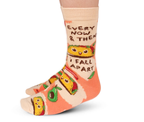 Cute Funny Novelty Taco Socks for Women - Uptown Sox