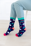 Funny Cute Novelty Women's Crew Socks - Uptown Sox