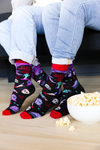 Scary Movie and Chill fun socks - Uptown Sox