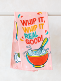 CUTE BAKING DESSERT WHIP KITCHEN DISH TOWEL UPTOWN SOX 