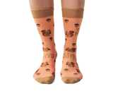 Fun Squirrel Novelty Socks for Women