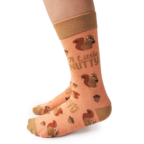 Fun Squirrel Novelty Socks for Women