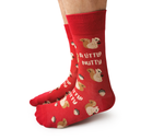 Novelty Squirrel Fall Socks for Men