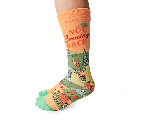 Cute Novelty Women's Travel Socks - Uptown Sox