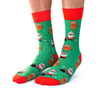 Men's Canadian Christmas Socks - Uptown Sox