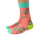 T-Rex Dinosaur Funky Cool Socks - Uptown Sox
