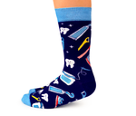 Cute dental hygiene dentist socks - Uptown Sox