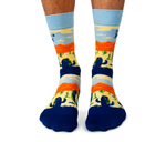 Don't be a Prick Cactus Men's Crew Socks - Uptown Sox