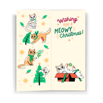 Uptown Sox - Funny Cat Christmas Card 