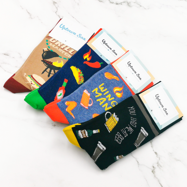 Food and Beer Sock Bundle - For Him