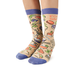 Foodie Food Snob Women's Fun Socks - Uptown Sox