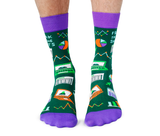 Excel Spreadsheet Accountant Funny Socks - Uptown Sox