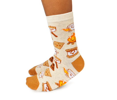 Fun, Cute S'more socks for kids