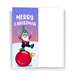Uptown Sox - Funny Gnome Christmas Card