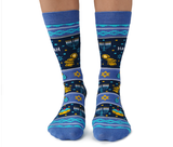 Fun Women's Happy Hanukkah Socks - Uptown Sox