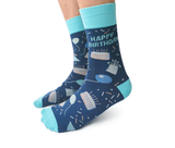 HAPPY BIRTHDAY CARD AND NOVELTY SOCKS