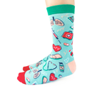 Health Care Nurse Doctor Fun Socks - Uptown Sox