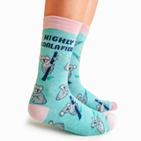 Womens Fun Koala Socks