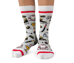 Fun Women's Hockey Mom Socks - Uptown Sox