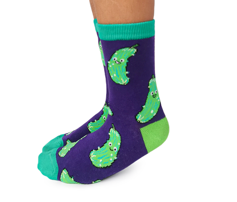 Fun Pickle socks for kids - Uptown Sox